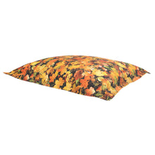 Nature Autumn Leaves Print Floor Cushion