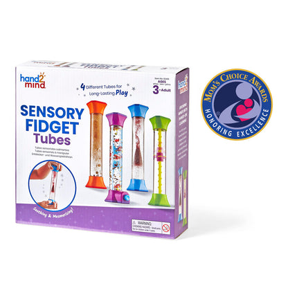 Sensory Fidget Tubes 4pk