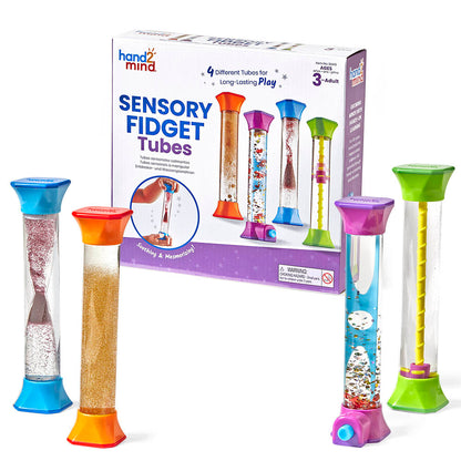 Sensory Fidget Tubes 4pk