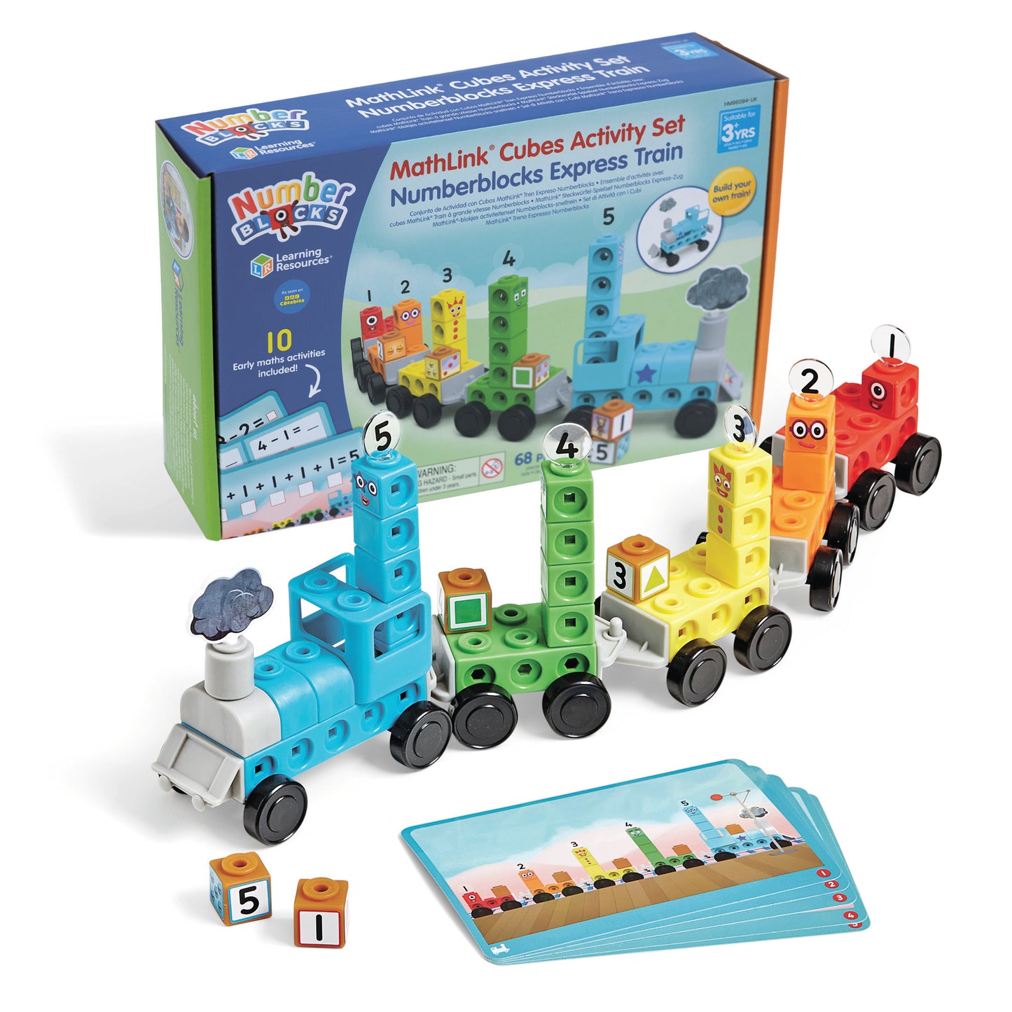 MathLink® Cubes Activity Set Numberblocks Express Train