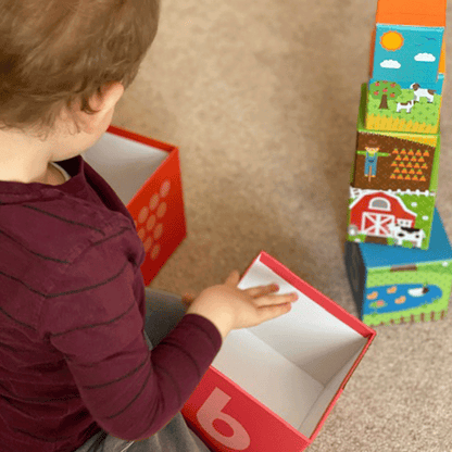 Farmyard Stacking Cubes