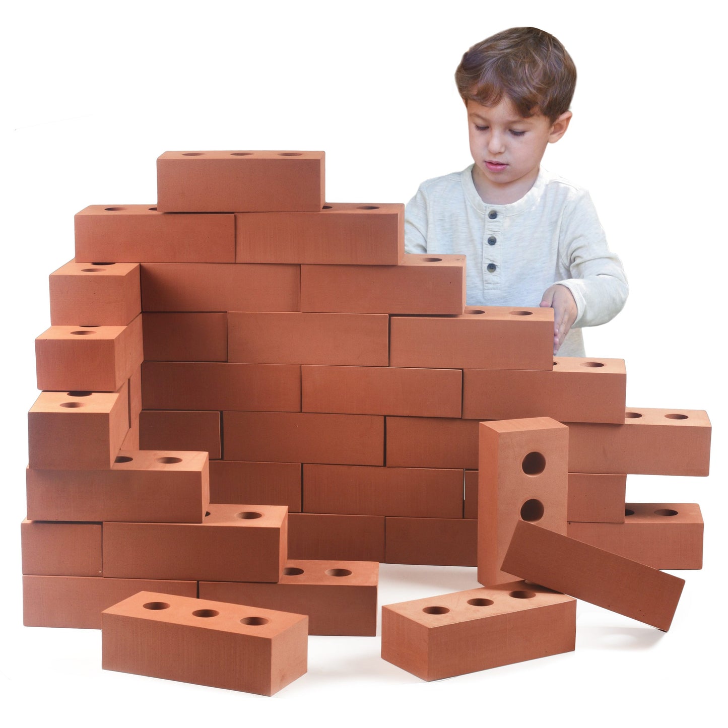 25 Piece Giant Life Size Bricks