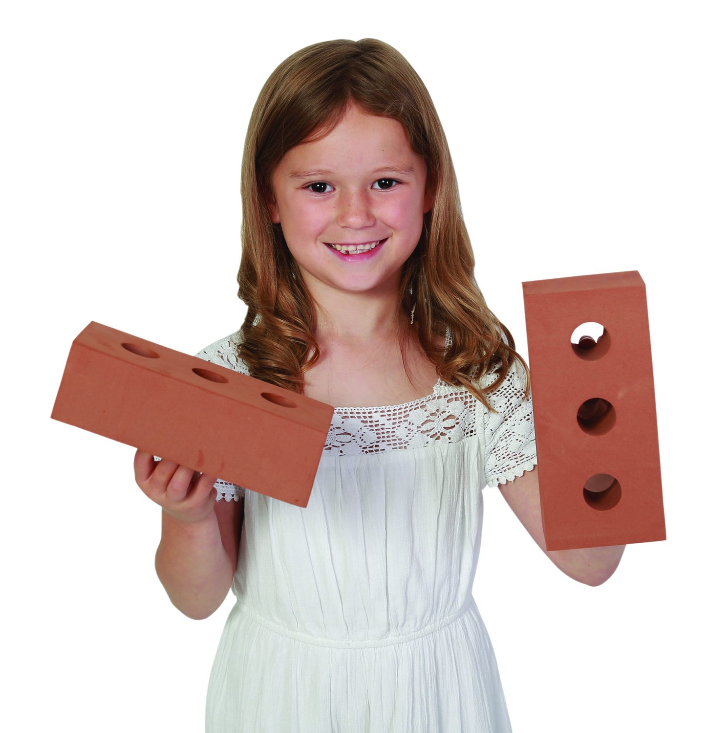 Wooden Foam Brick Stand