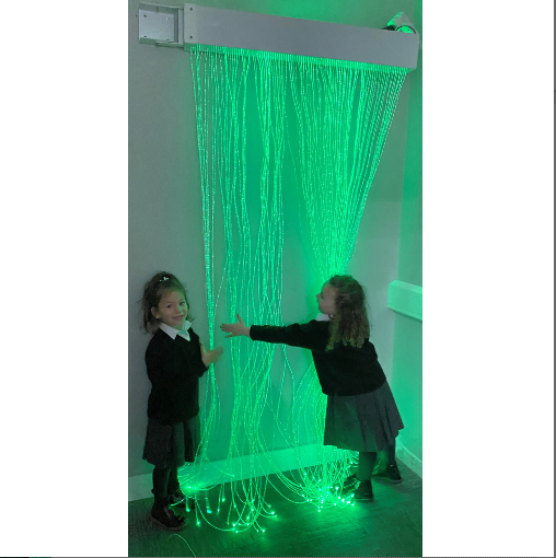 Fibre Optic Curtain 1m 100 Tails