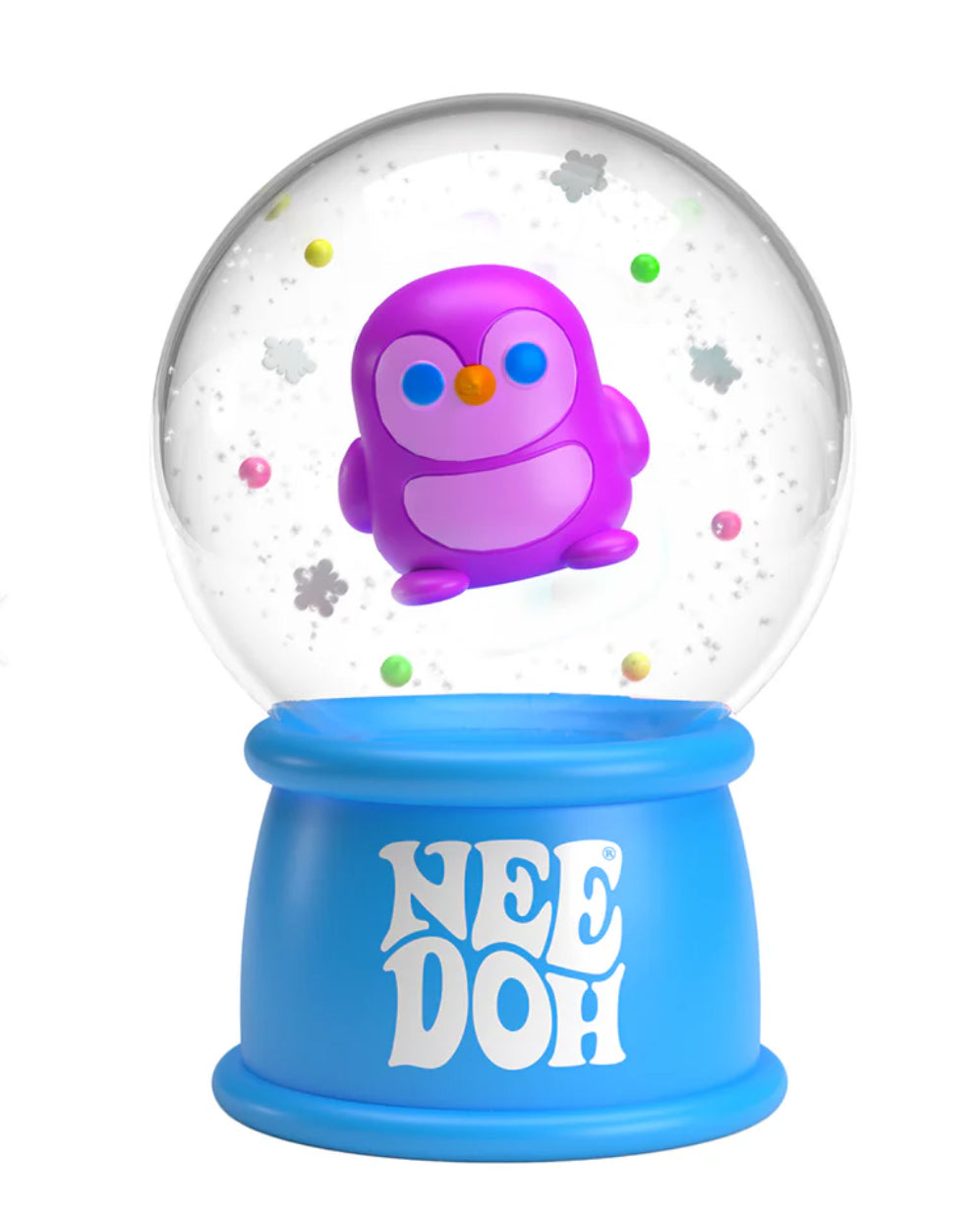 NeeDoh Snow Globes