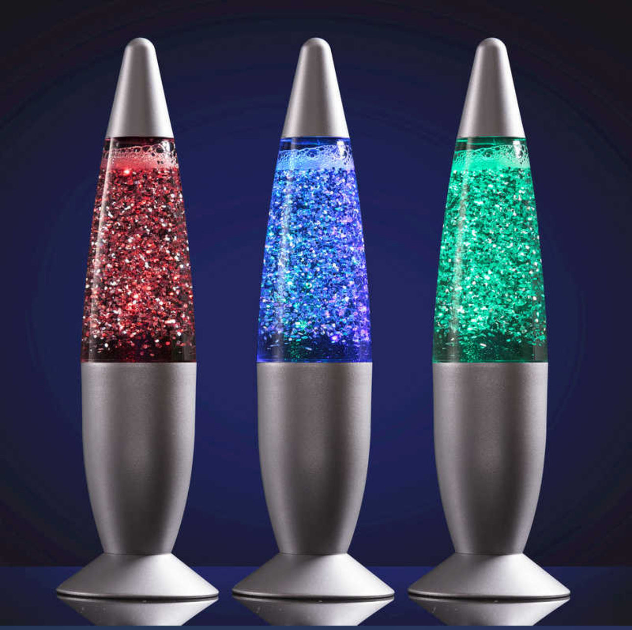 LUMEZ SHAKE AND SHINE GLITTER LAMP