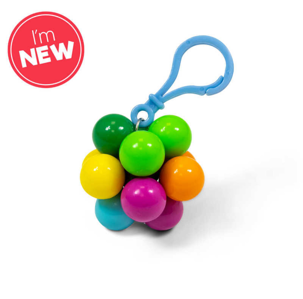 ATOMIC FIDGET BALL KEYRING