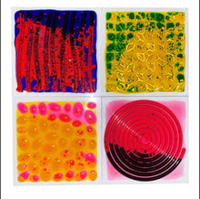 Textured Massage Liquid Tiles Set of 4 - 30cm