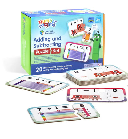 Numberblocks® Adding and Subtracting Puzzle Set