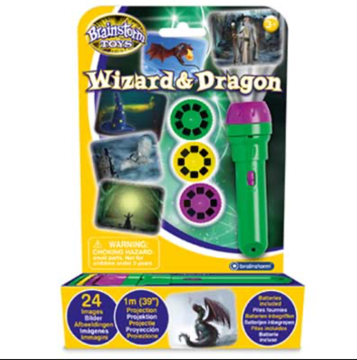 Wizard & Dragon Torch and Projector