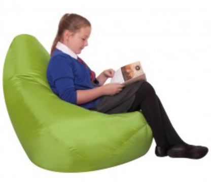 Large Bean Bag Reading Chair-Lime