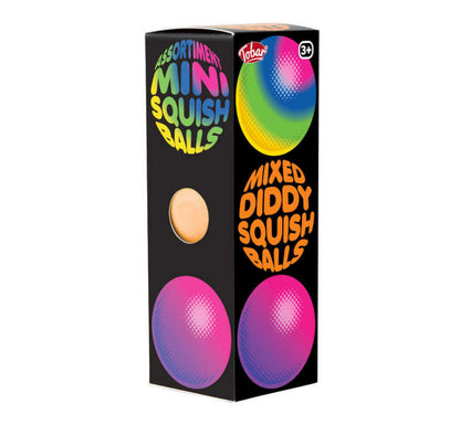 SCRUNCHEMS MIXED DIDDY SQUISH BALLS - 3PK