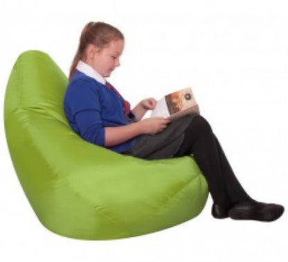 Large Bean Bag Reading Chair-Lime