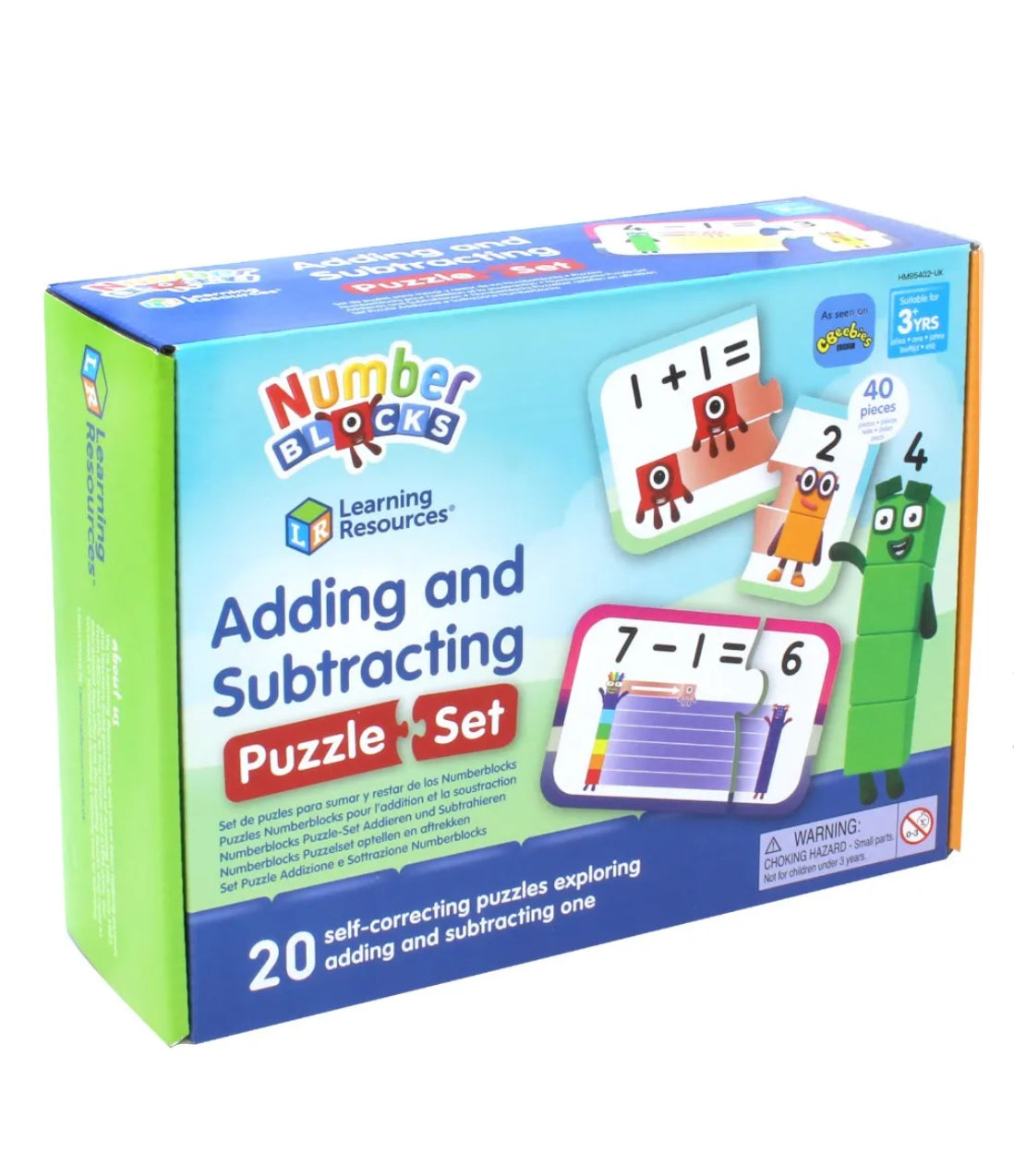 Numberblocks® Adding and Subtracting Puzzle Set