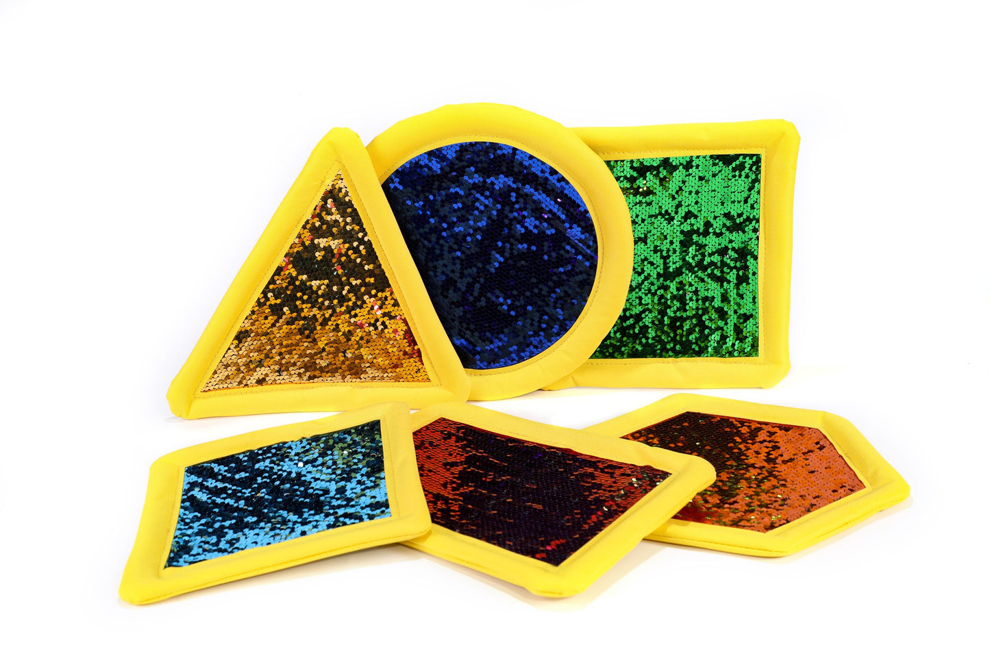 6x Sensory Flip Hand-Held Sequin Pads