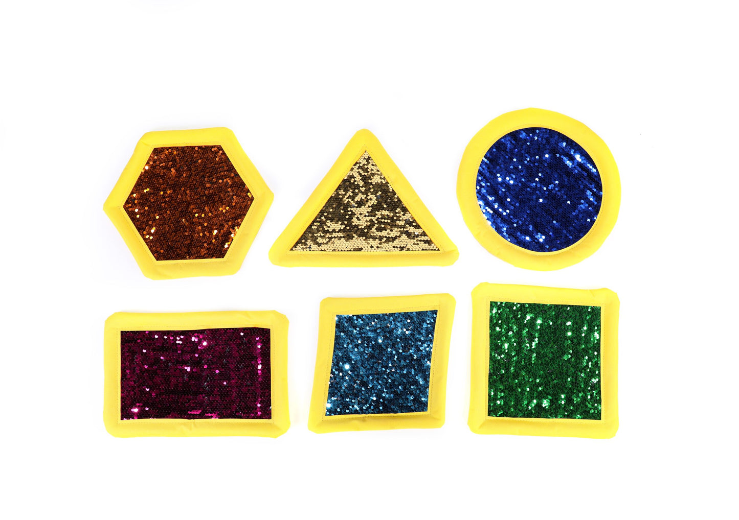 6x Sensory Flip Hand-Held Sequin Pads