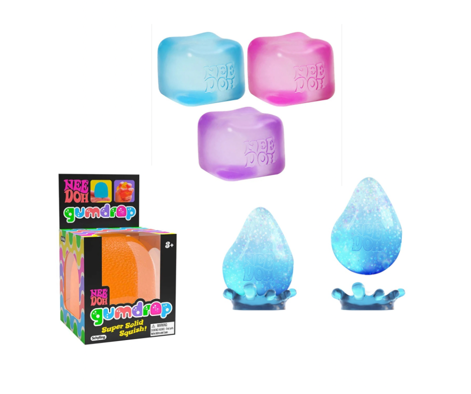 Needoh Cube, Gumdrop & Dream Drop Bundle