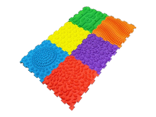 Massage Puzzle Floor Tiles – Bright Colours