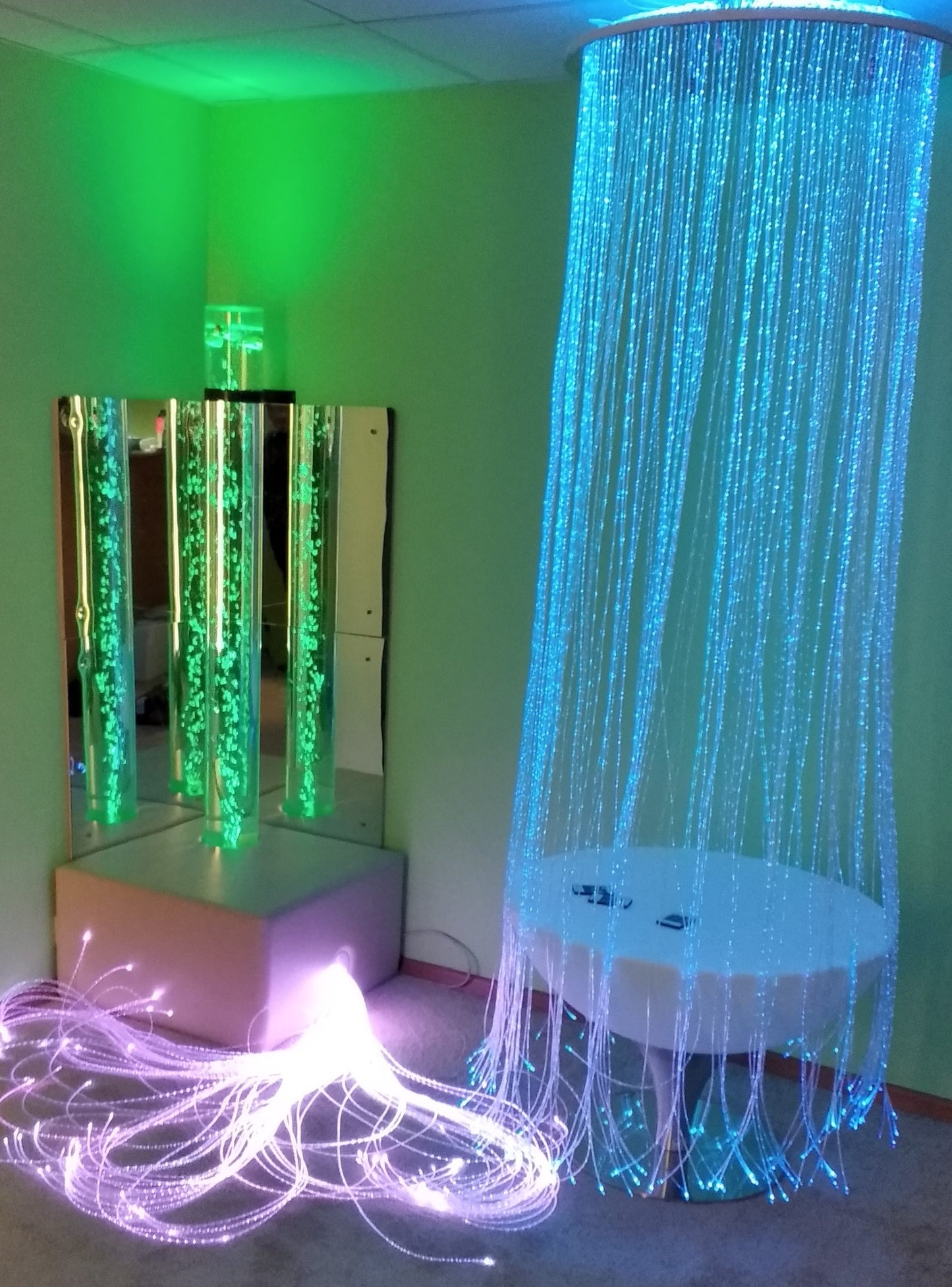 100 Fibre Optic Tails, 1.5m Long