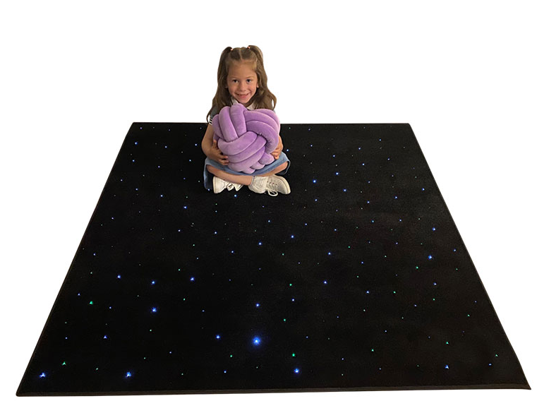 LED Sensory Rectangle Carpet 150x150cm