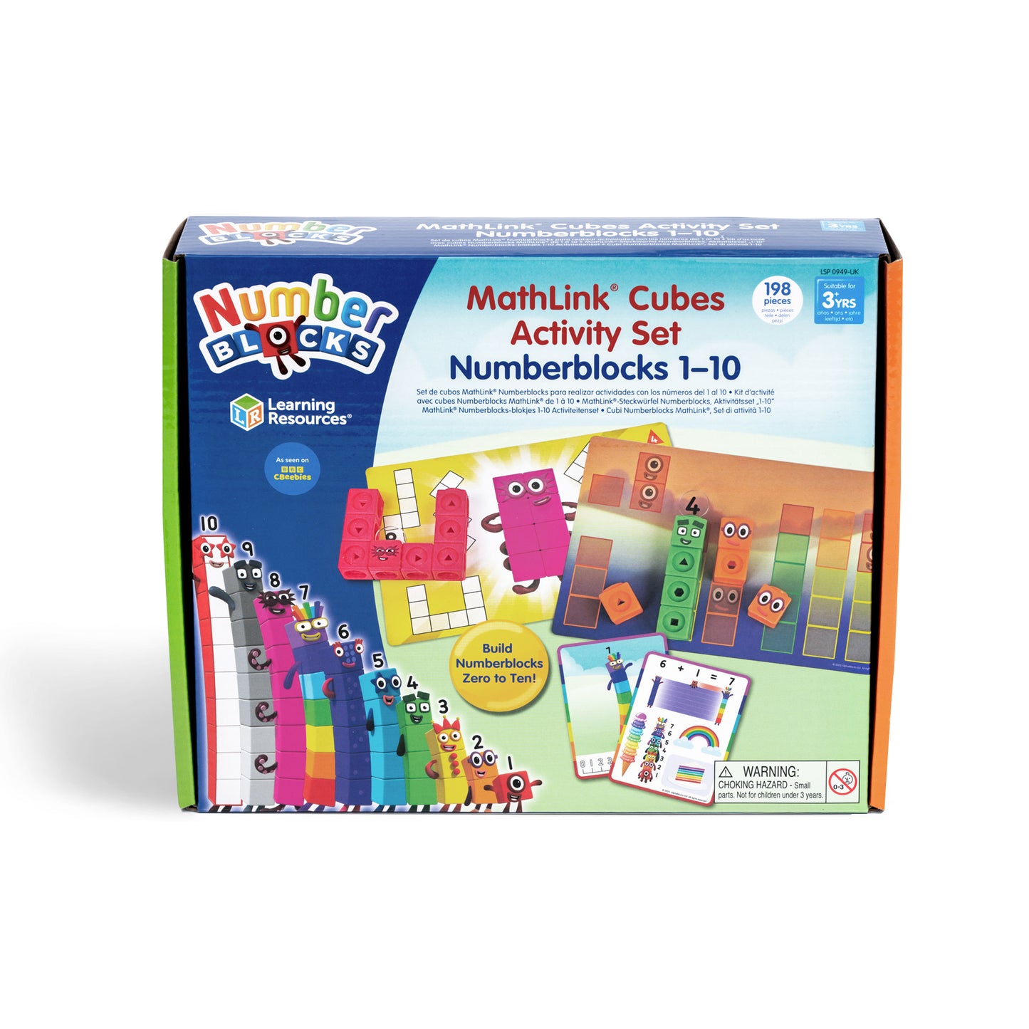 MathLink® Cubes Numberblocks 1-10 Activity Set