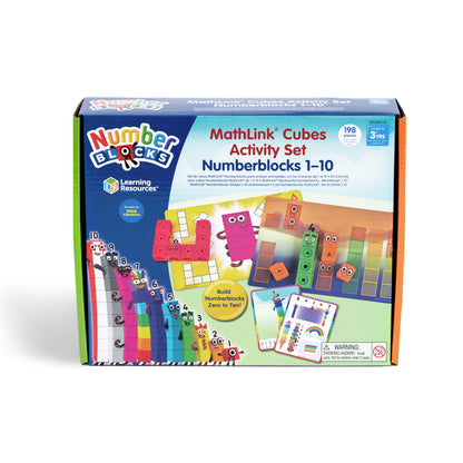 MathLink® Cubes Numberblocks 1-10 Activity Set