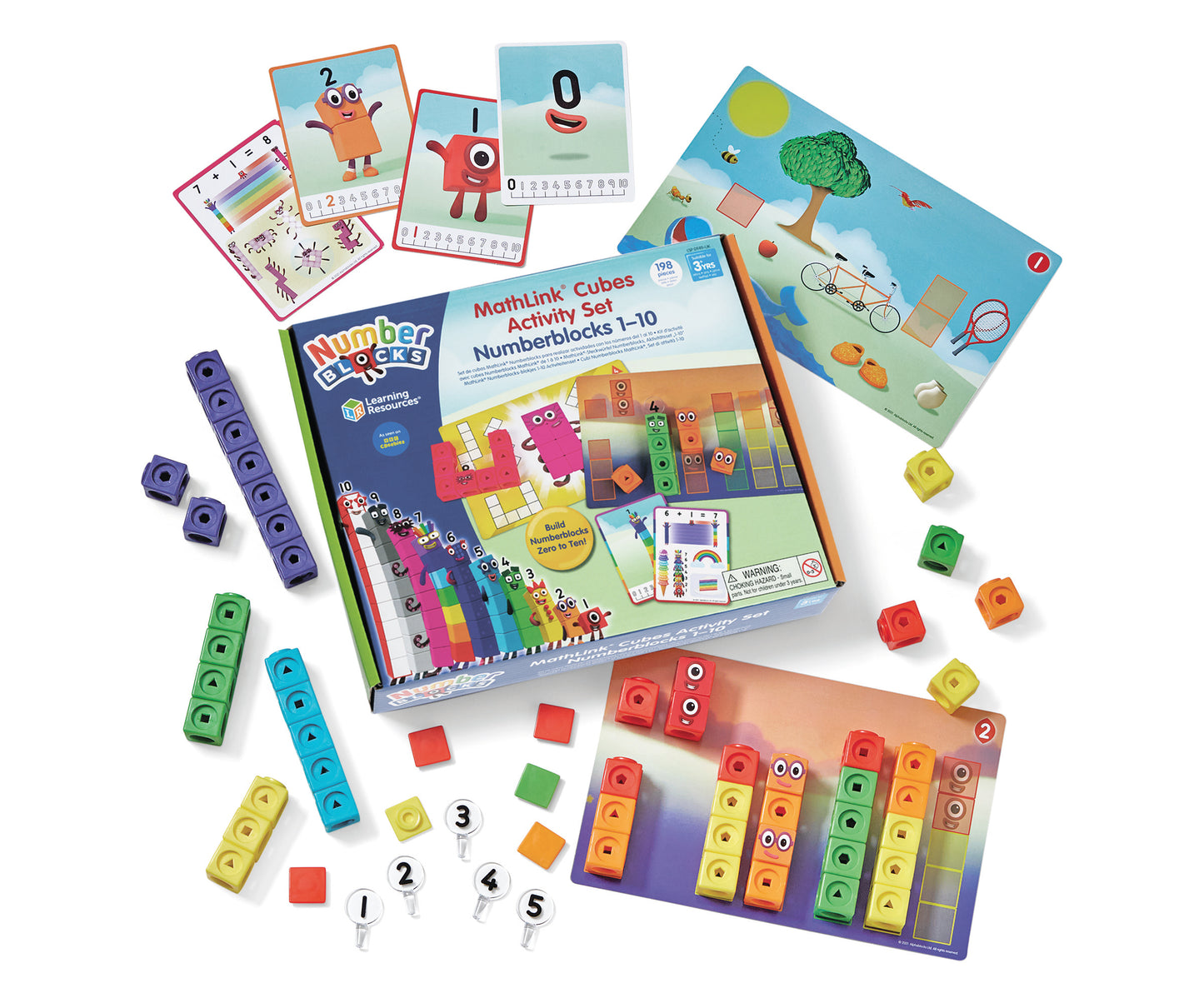 MathLink® Cubes Numberblocks 1-10 Activity Set