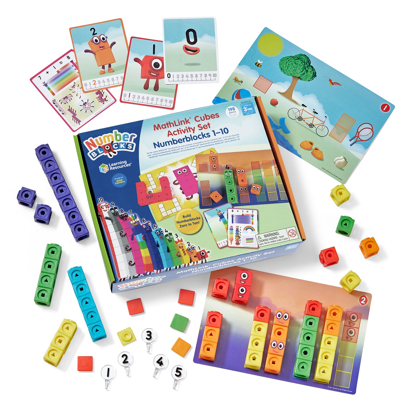 MathLink® Cubes Numberblocks 1-10 Activity Set