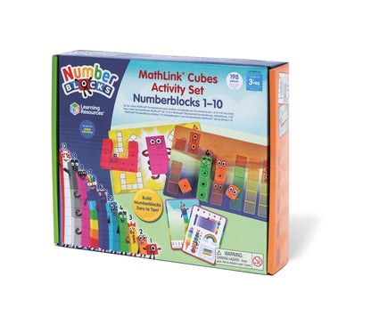 MathLink® Cubes Numberblocks 1-10 Activity Set