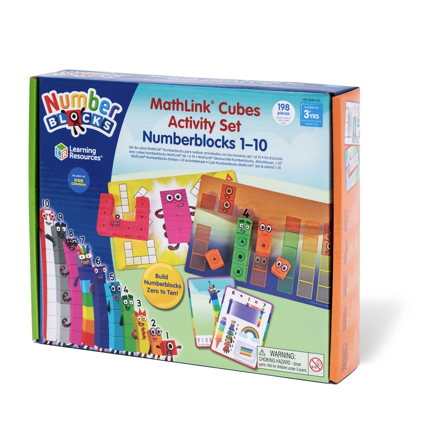 MathLink® Cubes Numberblocks 1-10 Activity Set