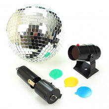 Battery powered spinner for Mirror balls