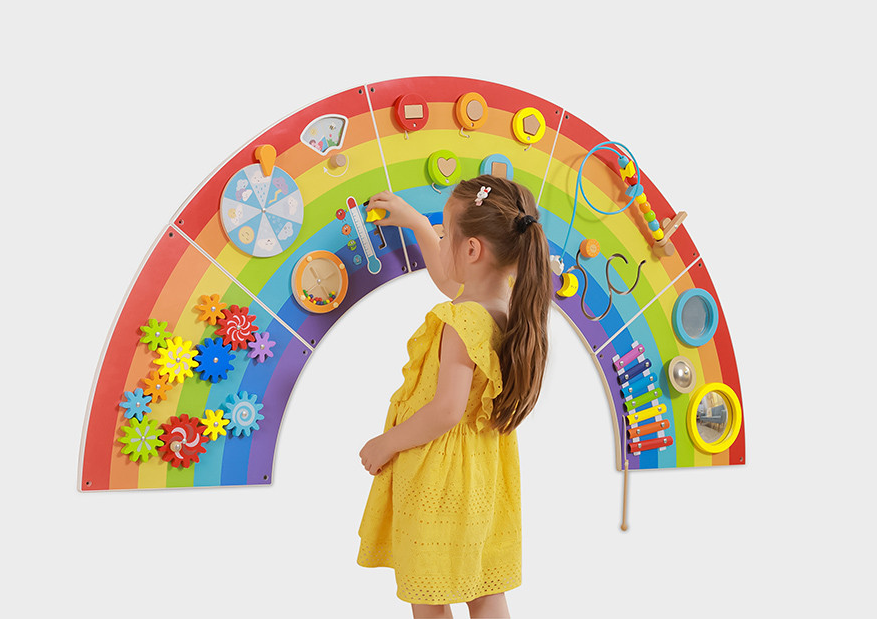 Rainbow Activity Wall Panels