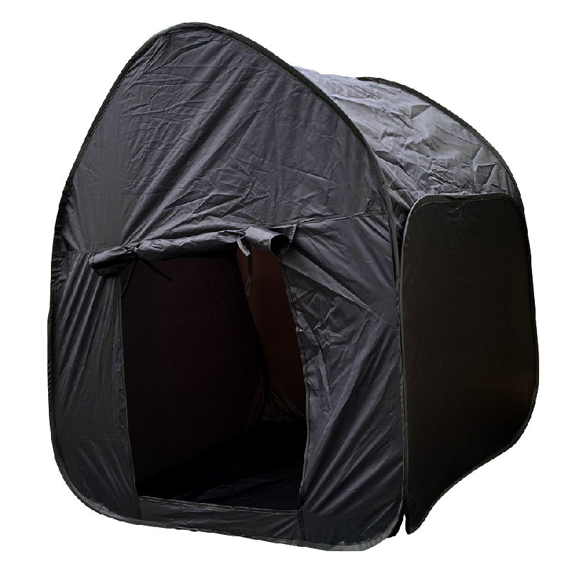 Black Sensory Pop Up Tent for Den Making with Carry Case - 105cm