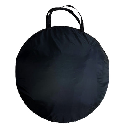 Black Sensory Pop Up Tent for Den Making with Carry Case - 105cm