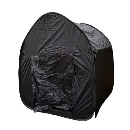 Black Sensory Pop Up Tent for Den Making with Carry Case - 105cm