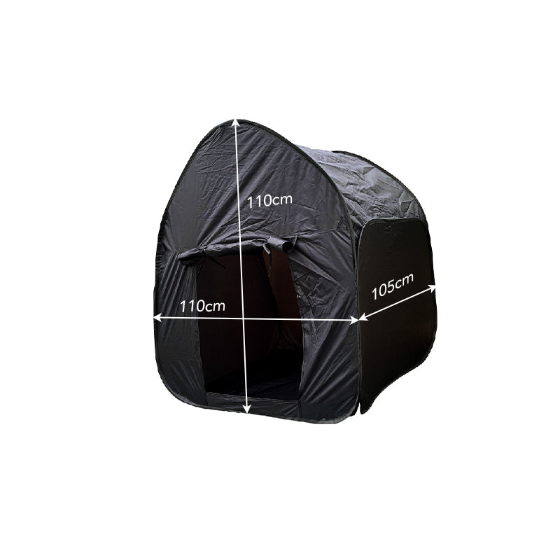 Black Sensory Pop Up Tent for Den Making with Carry Case - 105cm