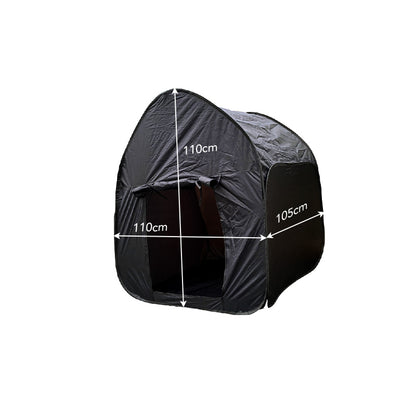 Black Sensory Pop Up Tent for Den Making with Carry Case - 105cm