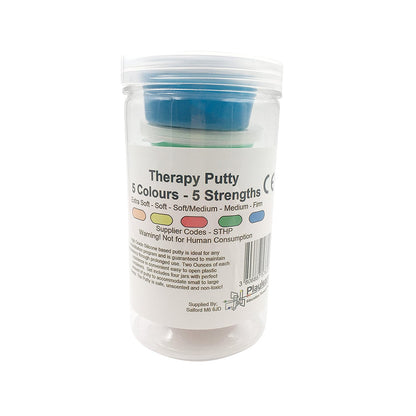 Therapy putty ( 5 Colours – 5 Strengths )