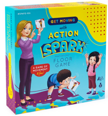 Spark Action Floor Game Matching Cards for Speech Therapy – 35 Sets - SENsory Toys4U