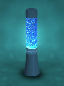 Large Colour Changing Glitter Lamp