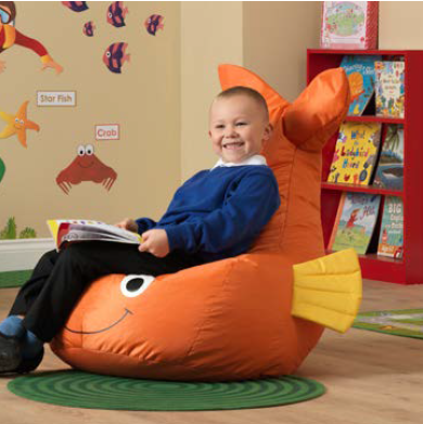 Sea Life Fish Bean Bag