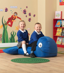 Sea Life Whale Bean Bag