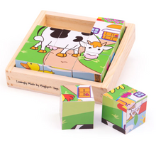 Animal Cube Puzzle