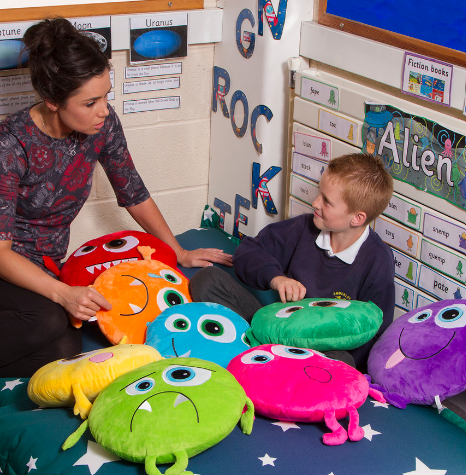 Monster Emotion Cushions