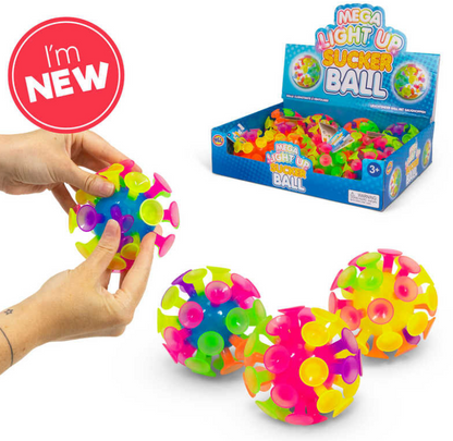 Mega Light Up Sucker Ball