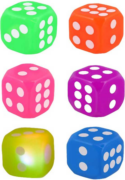 Jokes and Gags Flashing Dice