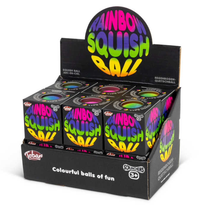 Scrunchems Rainbow Squish Ball