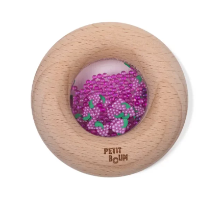 Petit Boum Sensory Toy Donut (Grapes)