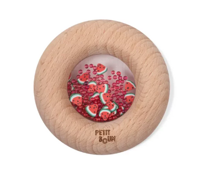 Petit Boum Sensory Toy Donut (Watermelon)