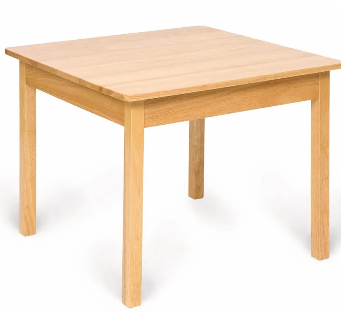 Solid Wood Table - SENsory Toys4U